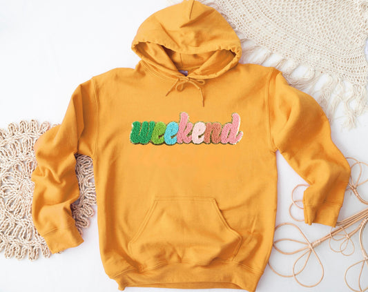 Weekend Chenille Patch