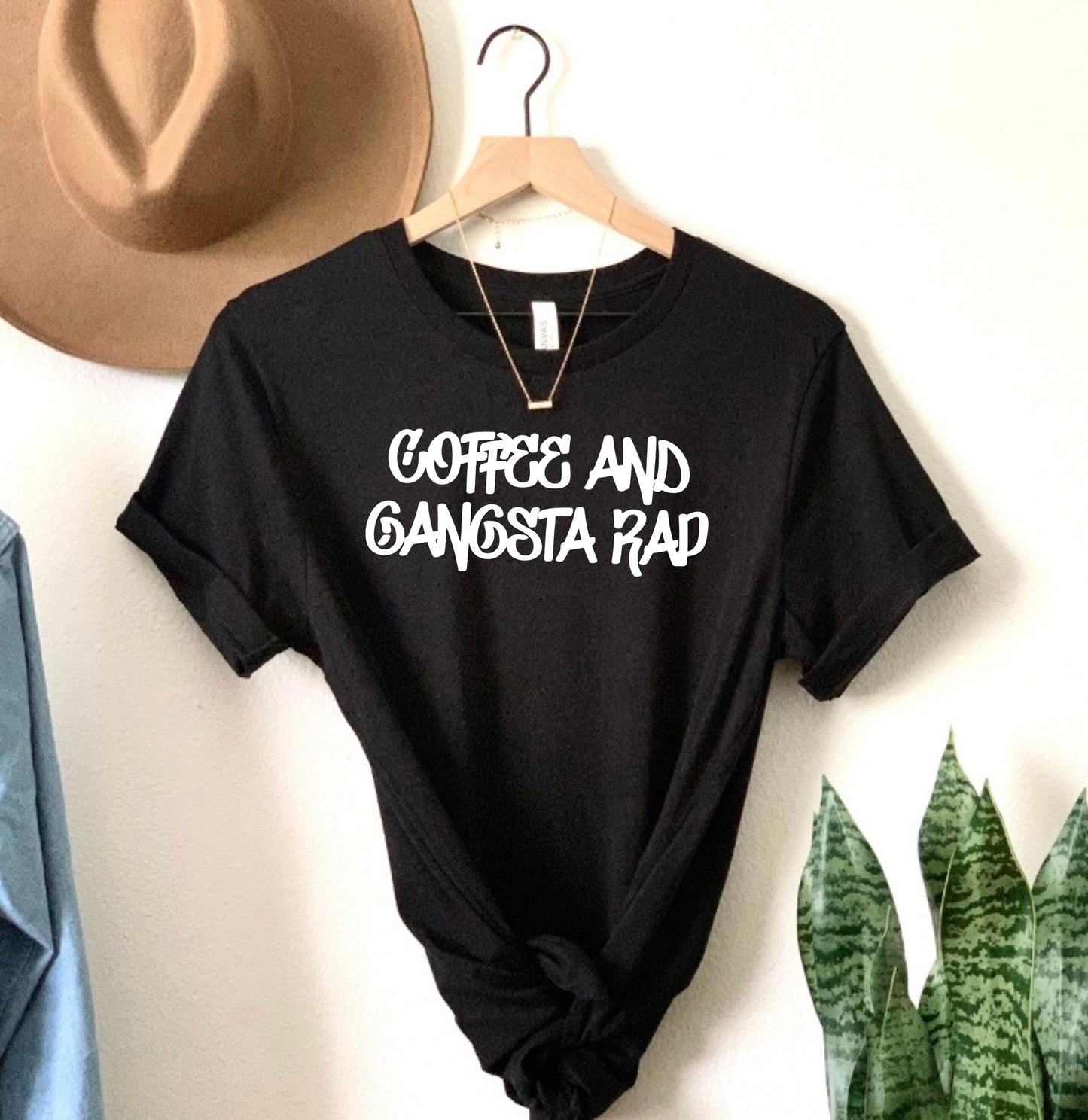 Coffee & Gangsta Rap tee