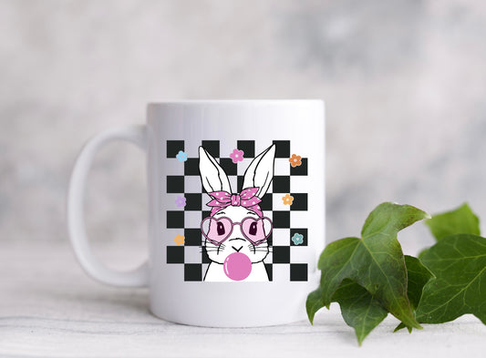 Retro Bunny decal